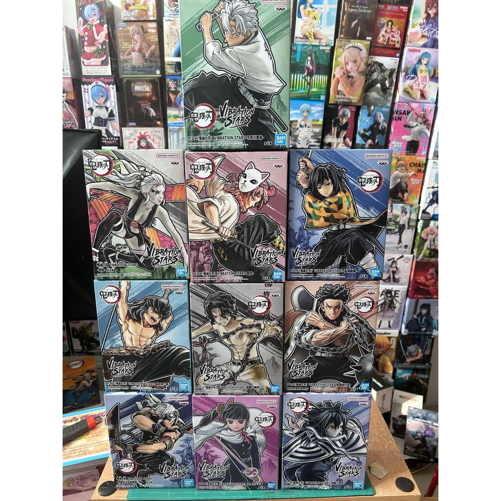 🧸(Pre-order)/รวมโมเดลดาบพิฆาตอสูรไวเบชั่น มือ1 ฟิกเกอร์แท้จากญี่ปุ่น/Kimetsu no Yaiba Vibration star