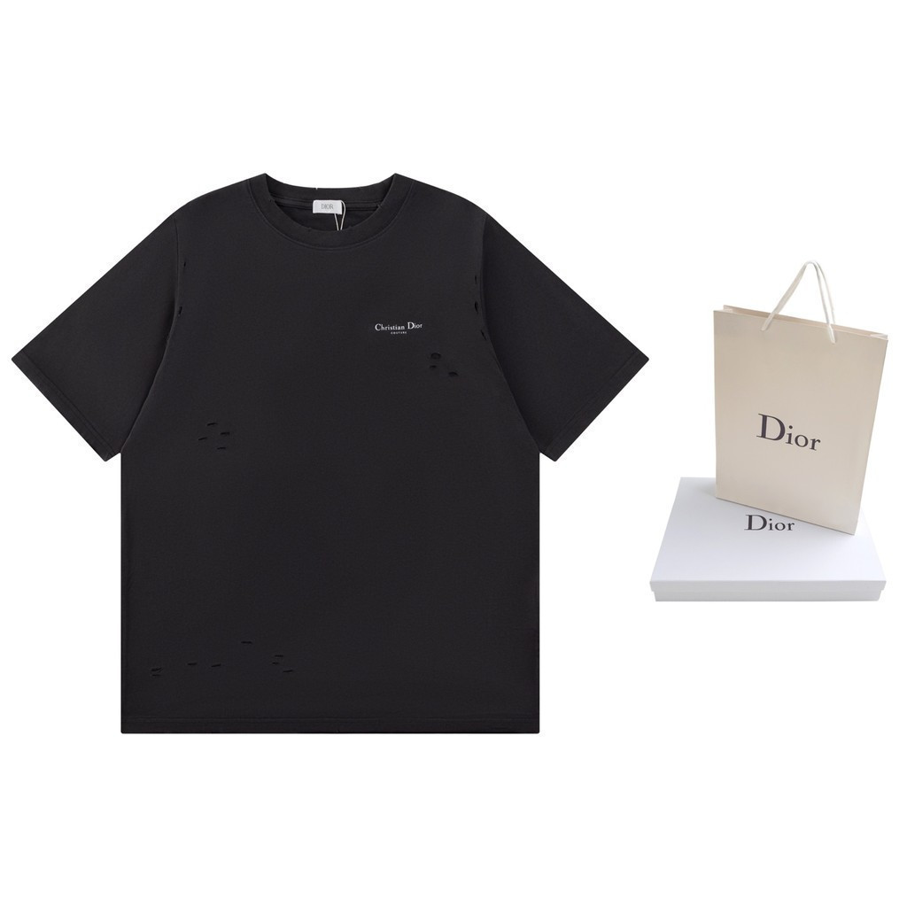 DIO * R2026 Star คลาสสิกรอบคอแขนสั้นเสื้อยืดผู้ชายผู้หญิง Simple Basic พิมพ์เสื้อยืดฤดูร้อนพิมพ์รอบค