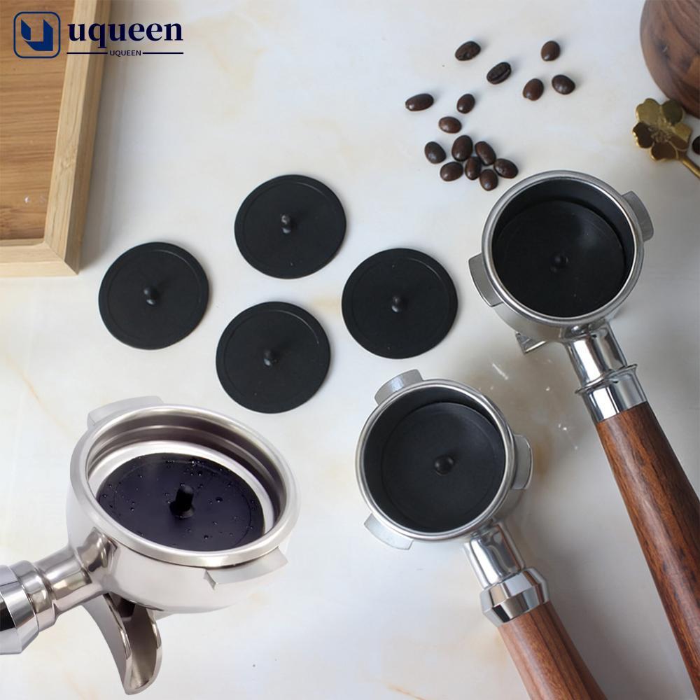 UQUEEN 51/58 มม.เครื่องชงกาแฟ Portafilter Backflush Disc ซิลิโคน Espresso ทําความสะอาดตาบอดสําหรับ E