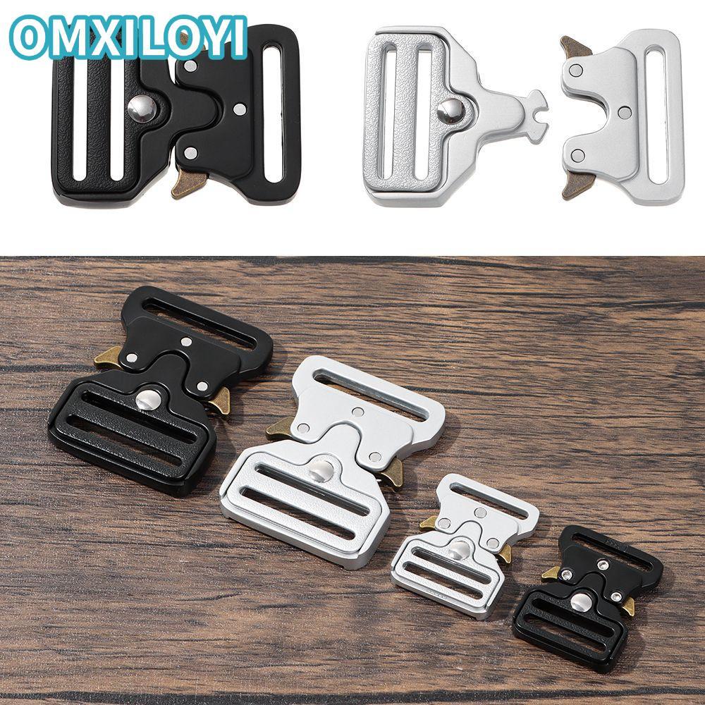 OMXILOYI หัวเข็มขัดโลหะ Kirsite Fire Fighting DIY กระเป๋าอุปกรณ์เสริมกระเป๋าเดินทาง