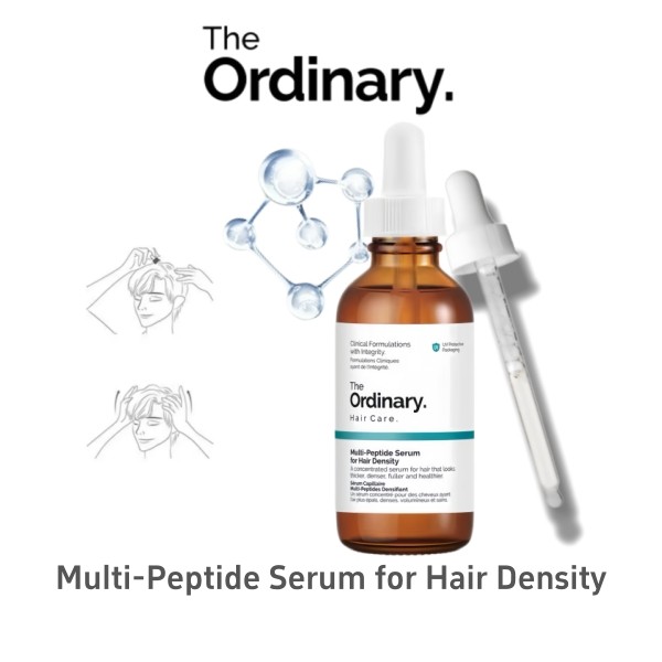 The Ordinary Multi-Peptide Serum for Hair Density 60ml | มัลติเปปไทด์ ลดผมบาง กระตุ้นรากผม เพิ่มความหนาแน่นของเส้นผม