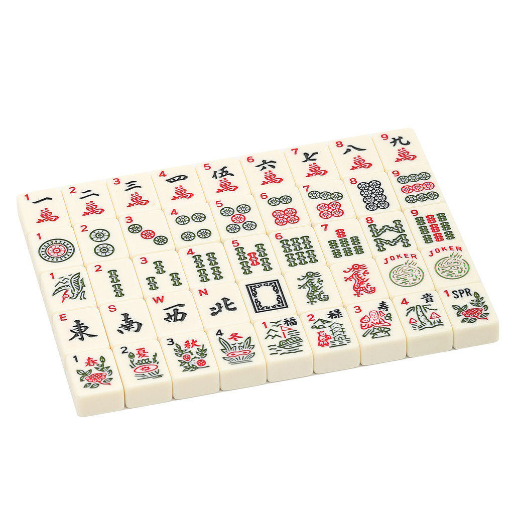 ไพ่นกกระจอกอเมริกัน Siwen Mahjong 30 มม. การ์ดไพ่นกกระจอกอเมริกัน Hand Rubbed ไพ่นกกระจอกในครัวเรือน