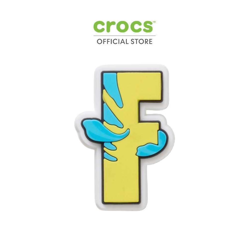 CROCS ตัวติดรองเท้า JIBBITZ™ DISNEY CHARACTER LETTER F รุ่น 10018269 - MULTICOLOR