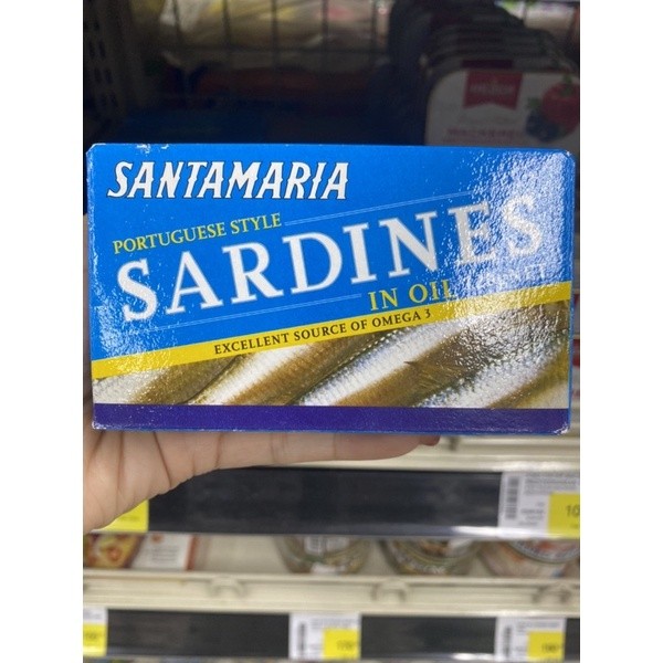 Santamaria Sardines In Oil 120g.