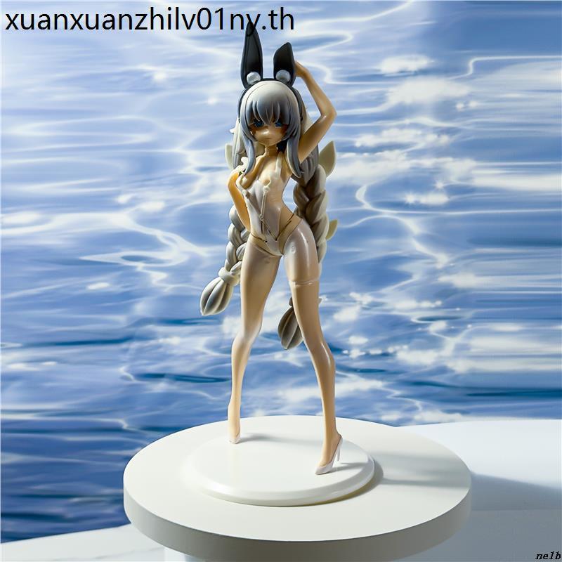 ใหม่ Azur Lane Bunny Girl สาวสวยรูปแชสซีเครื่องประดับ Lazy White Rabbit Vicious No. จิงปิน