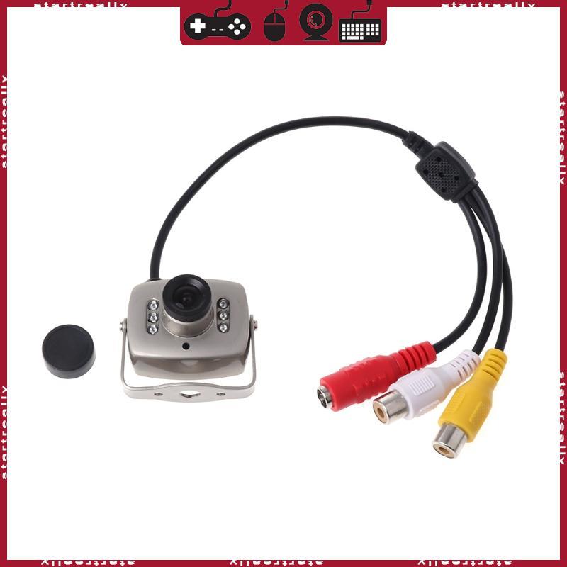 ST กล้องวงจรปิด IR แบบมีสาย Mini Camera Security Color Night สําหรับ Vision บันทึกวิดีโออินฟราเรด