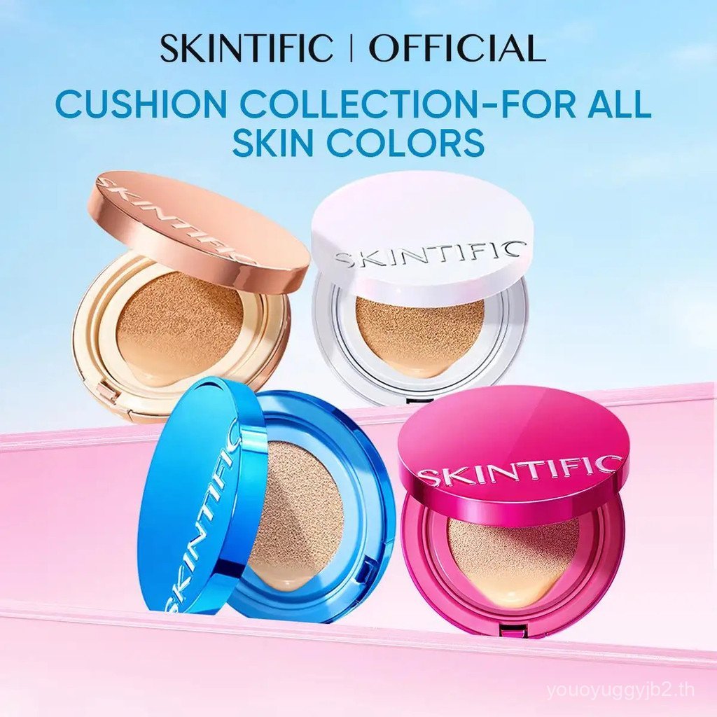 【HOT】SKINTIFIC Glowing Cushion/Perfect Stay Velvet Matte Cushion/Cover Glow Perfect Cushion/Cover al
