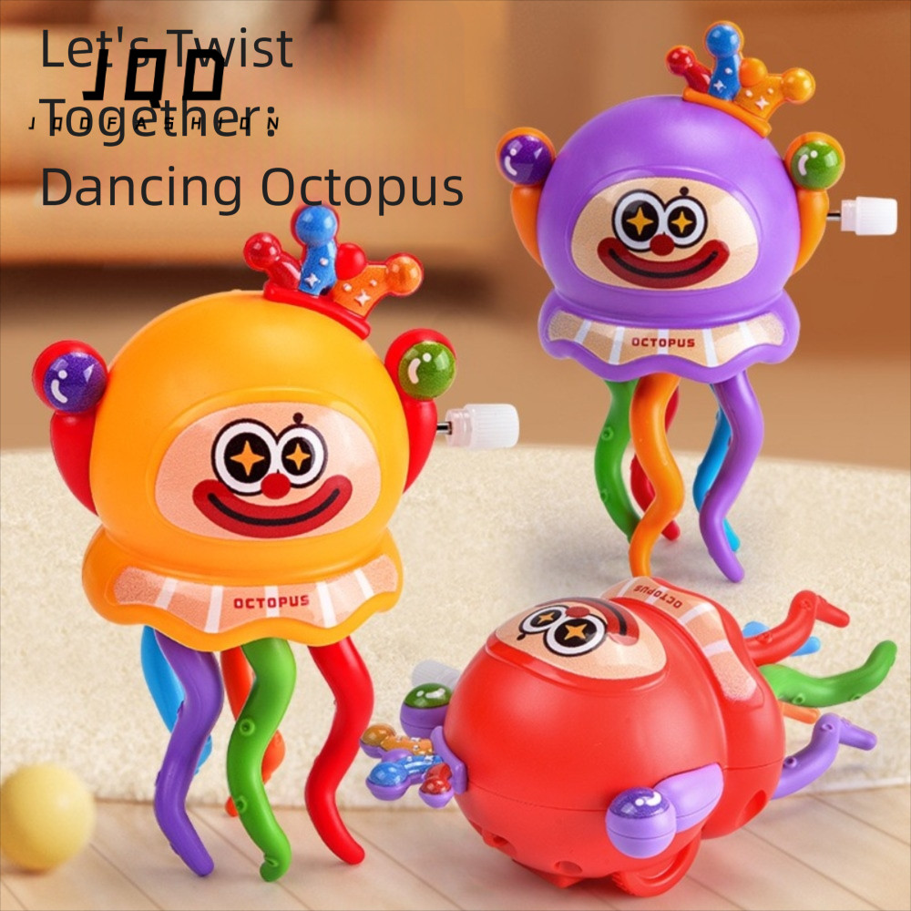 JQD เต้นรําปลาหมึกยักษ์ของเล่นรูปตัวตลก Magic Auto-Dance Octopus, ตลก Clockwork Crawling เต้นรําอัตโ