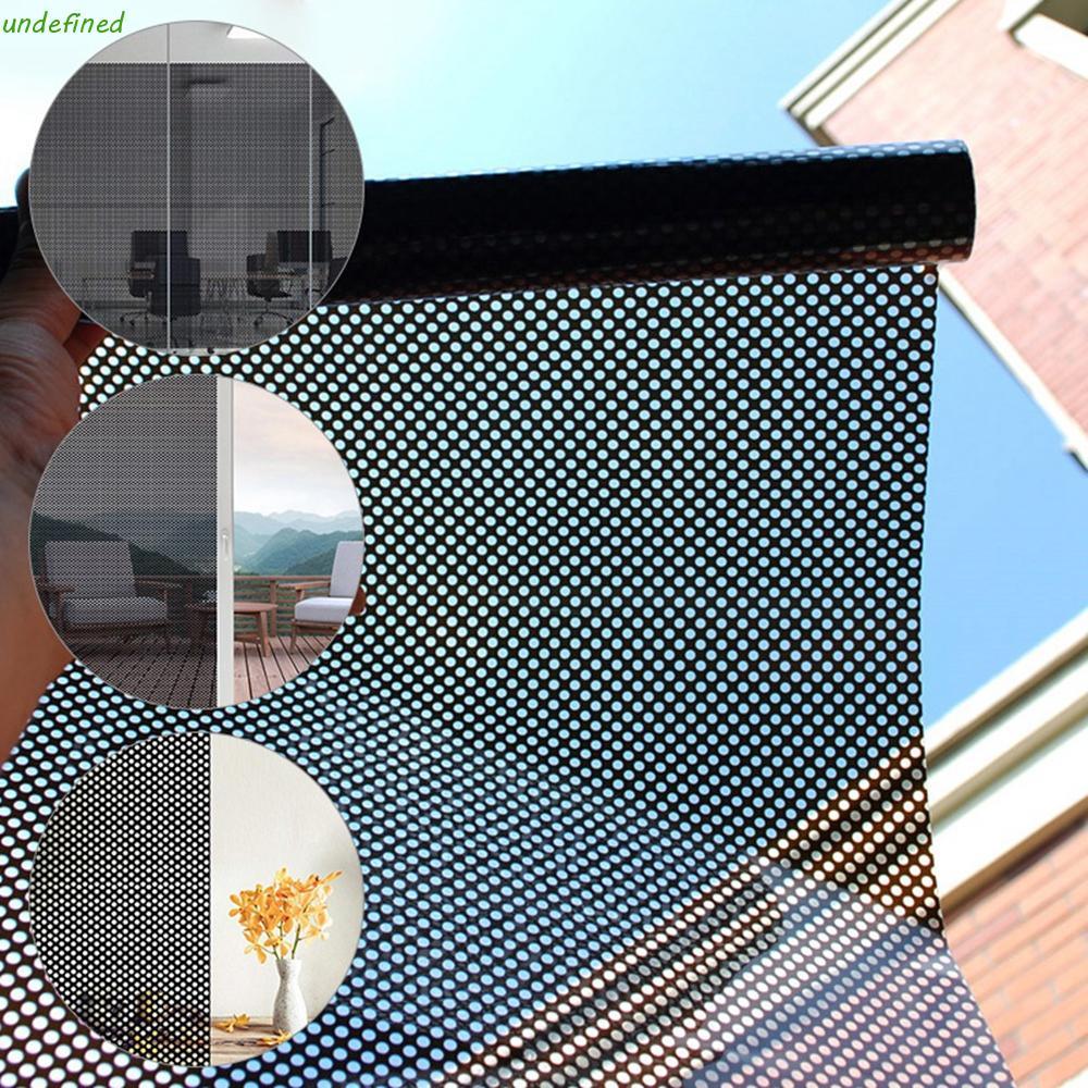 JARREDIW หน้าต่างฟิล์มตาข่ายความเป็นส่วนตัว Self-กาว Sun Blocking Office Room Darkening สติกเกอร์กระจก