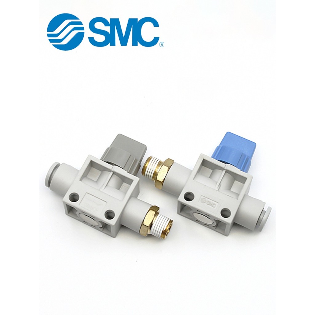 บี. บี. SMC นิวเมติกท่อด้ายคู่มือวาล์วสวิทช์คู่มือวาล์วท่อวาล์ว VHK2/VHK3-06-08F-01-02S LGJB