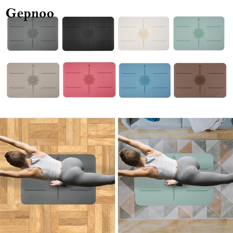 เสื่อโยคะขนาดเล็กไม่ลื่นสำหรับการออกกำลังกายที่บ้าน และใช้เป็นเบาะรองเข่าและเพิ่มสมาธิ