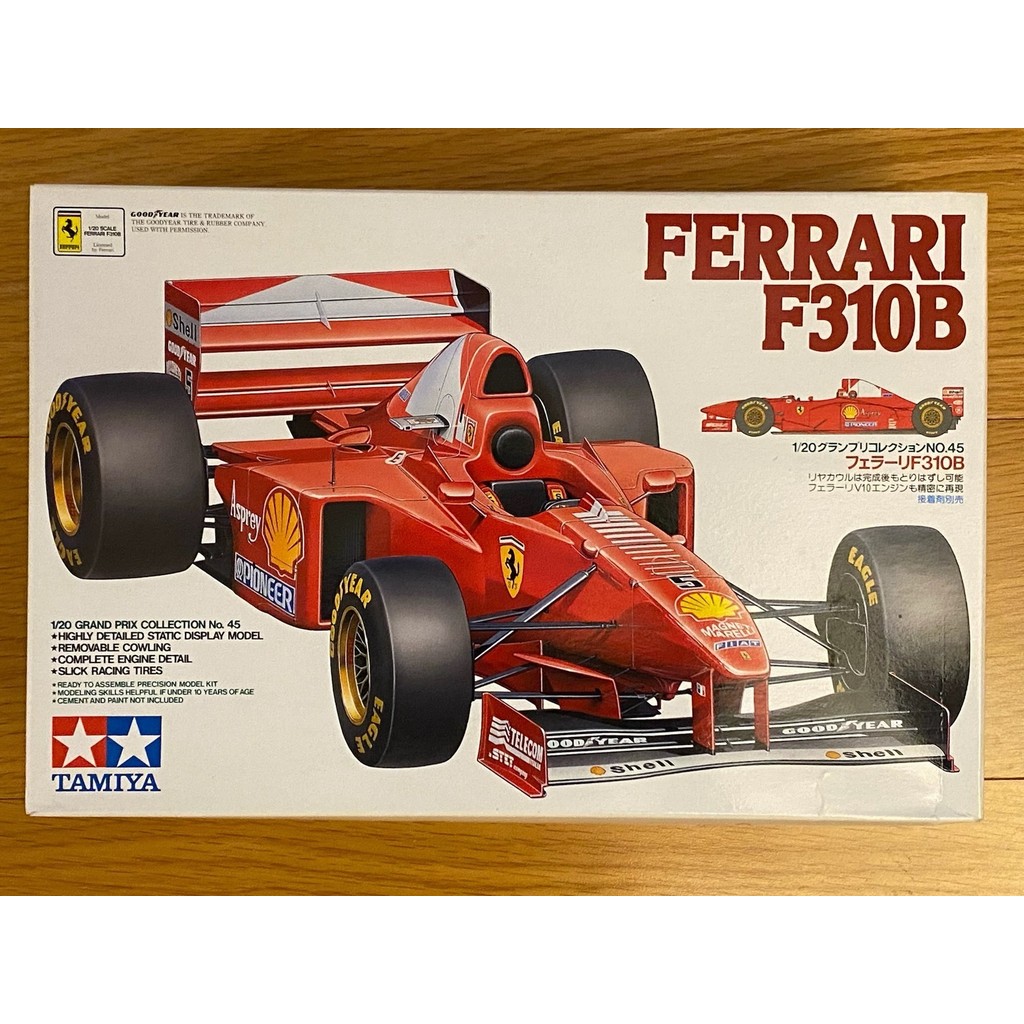 [คลังสินค้าพร้อม] TAMIYA FERRARI F310B 20045 TAMIYA 1/20 FERRARI F1 Racing Model รวมไม่ได้เปิดสินค้า