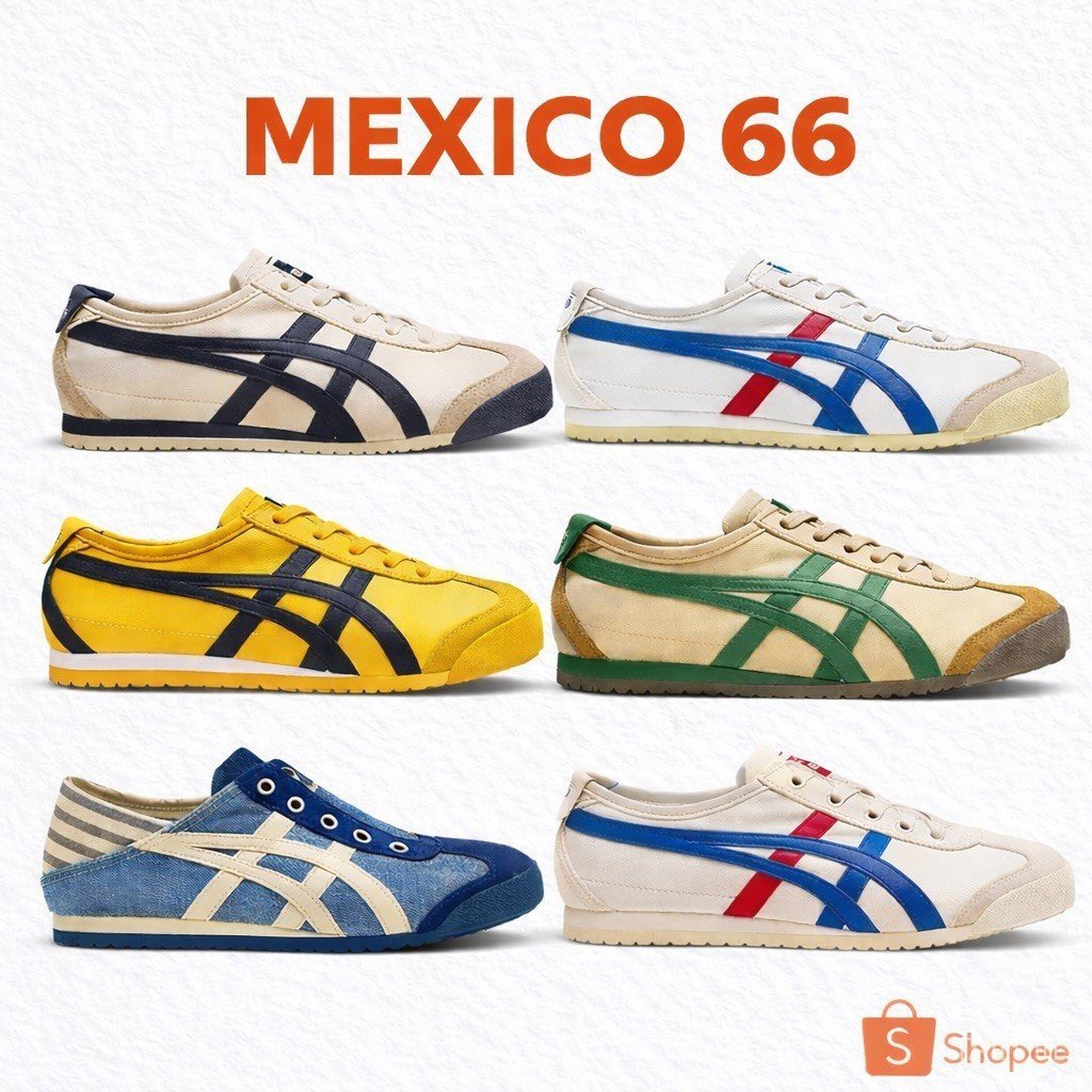 รองเท้า Onitsuka Tiger MEXICO 66 Tiger # เม็กซิโก66 # รองเท้าลําลอง Onitsuka