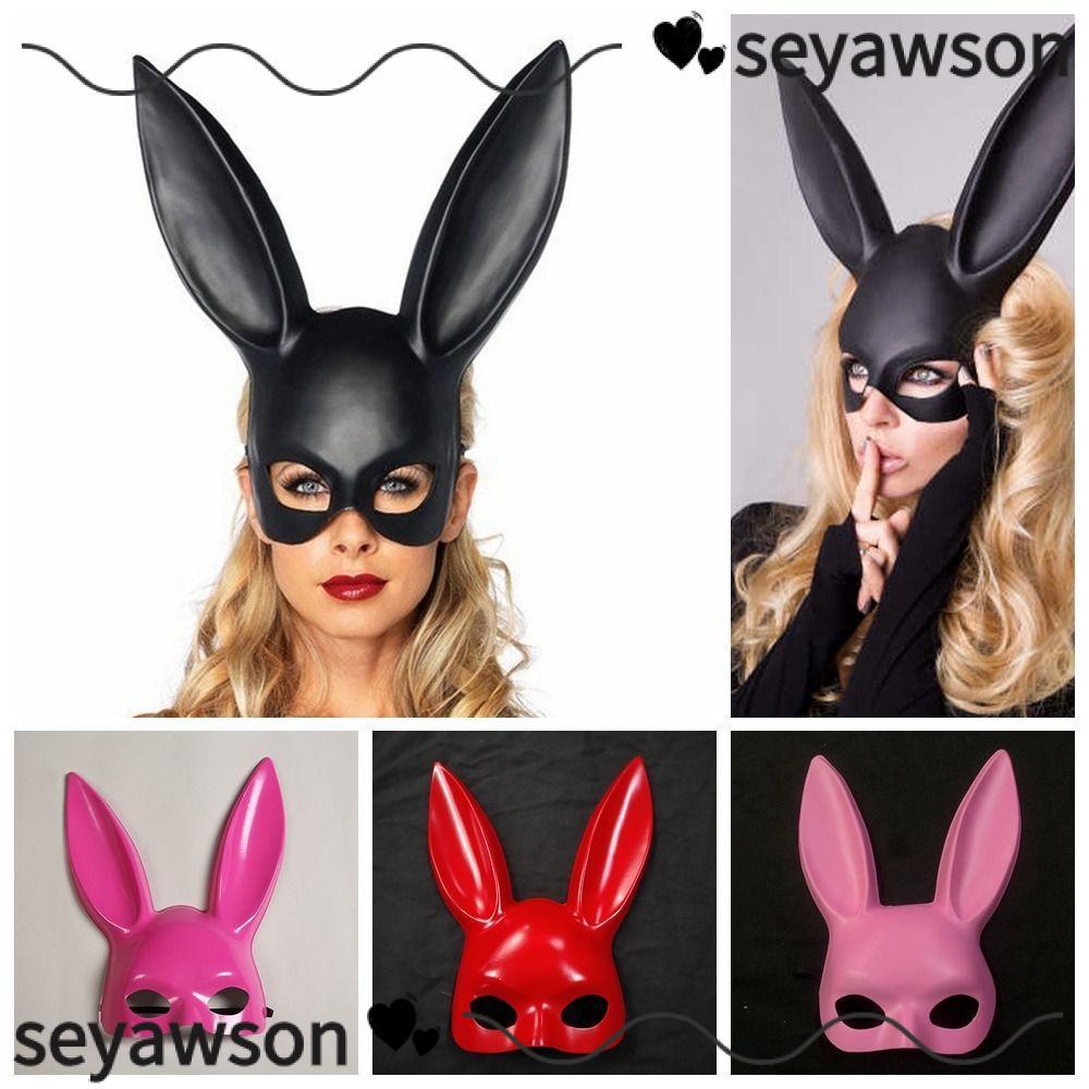SEYAWSON Face Long, Rabbit Ears Bunny , Fun Anime Ears Bondage KTV Night Club