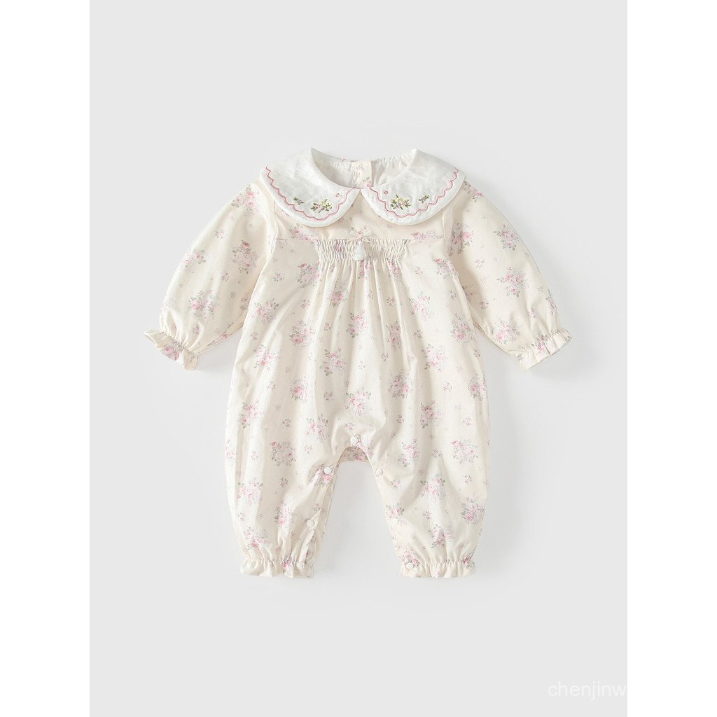 ชุดรอมเปอร์เด็กทารก Little Month Age Princess Outing Clothes 18V9