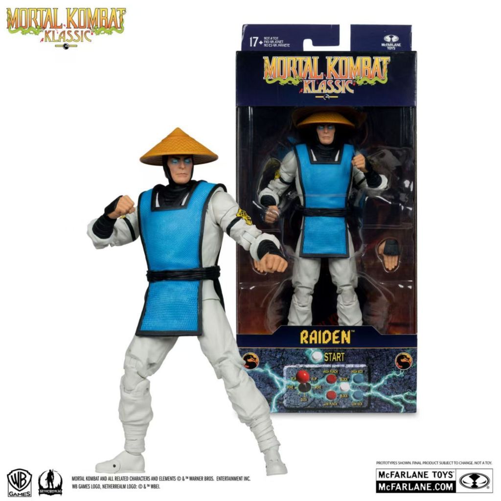Mcfarlane Mortal Kombat Lightning ของแท้ 23 ซม. Mcfarlane