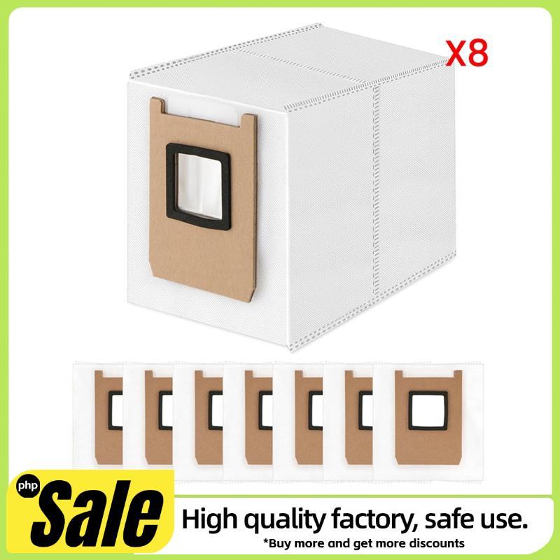 สําหรับ E25 Omni/E28 Omni 8 ชิ้นถุงเก็บฝุ่นอะไหล่สําหรับเครื่องดูดฝุ่นหุ่นยนต์