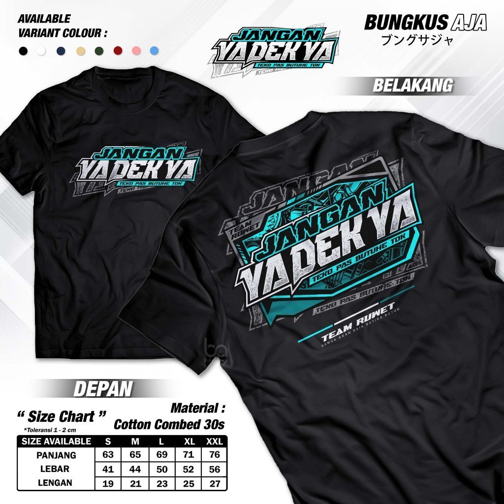 V618 เสื้อยืดอย่าโอเคเด็ก Ya Teko Pas Need to Tok - เสื้อยืดคําตลกเกี่ยวกับเพื่อนทีม Ruwet Racing Co