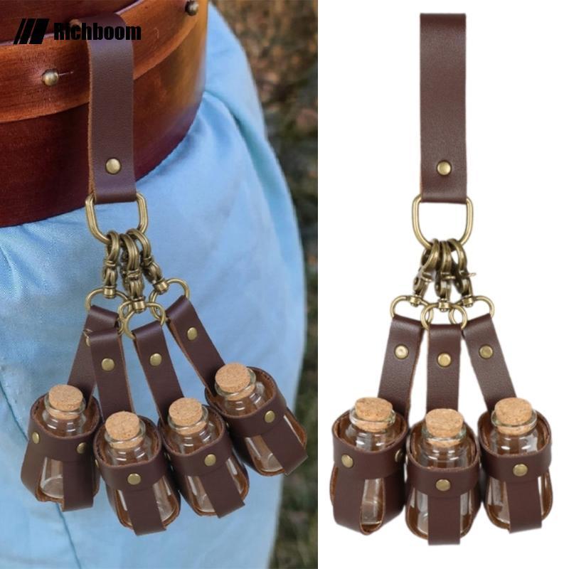 Rich Wizard Cork Potion Bottle Halloween Wizard Potion Bottles ที่วางแก้ว Witch Potion พร้อมจุกไม้ก๊