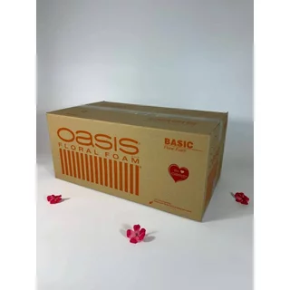 โอเอซิส Basicลังสีส้ม โฟมปักดอกไม้สด