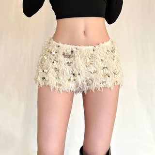 แปลก Puss เซ็กซี่กางเกงชุด Backless V คอ Halter เสื้อกั๊กสะโพกห่อ Appear Taller สั้นกางเกงผู้หญิงเกาหลีแฟชั่น
