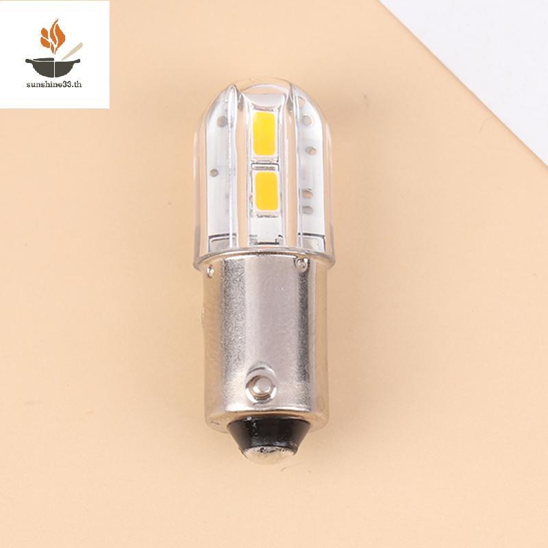 THSUN BA9S หลอดไฟ LED 6V อัพเกรดหลอดไฟ 4LED โคมไฟสําหรับไฟฉายไฟหน้ามอเตอร์จักรยานเครื่องมือหลอดไฟ LE