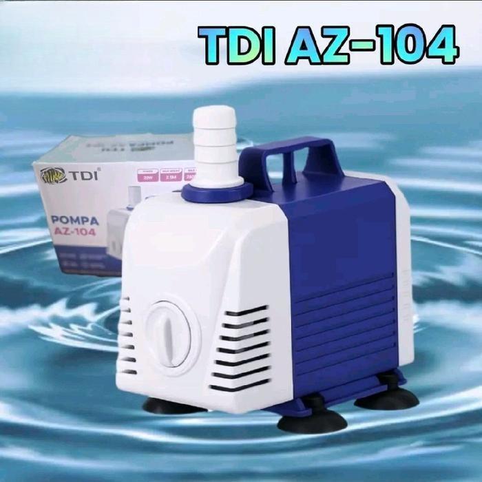 TDI AZ 104 ปั๊มน้ําปั๊มจุ่มตู้ปลา TDI AZ104 Low Watt TIGER DATZ INDONESIA