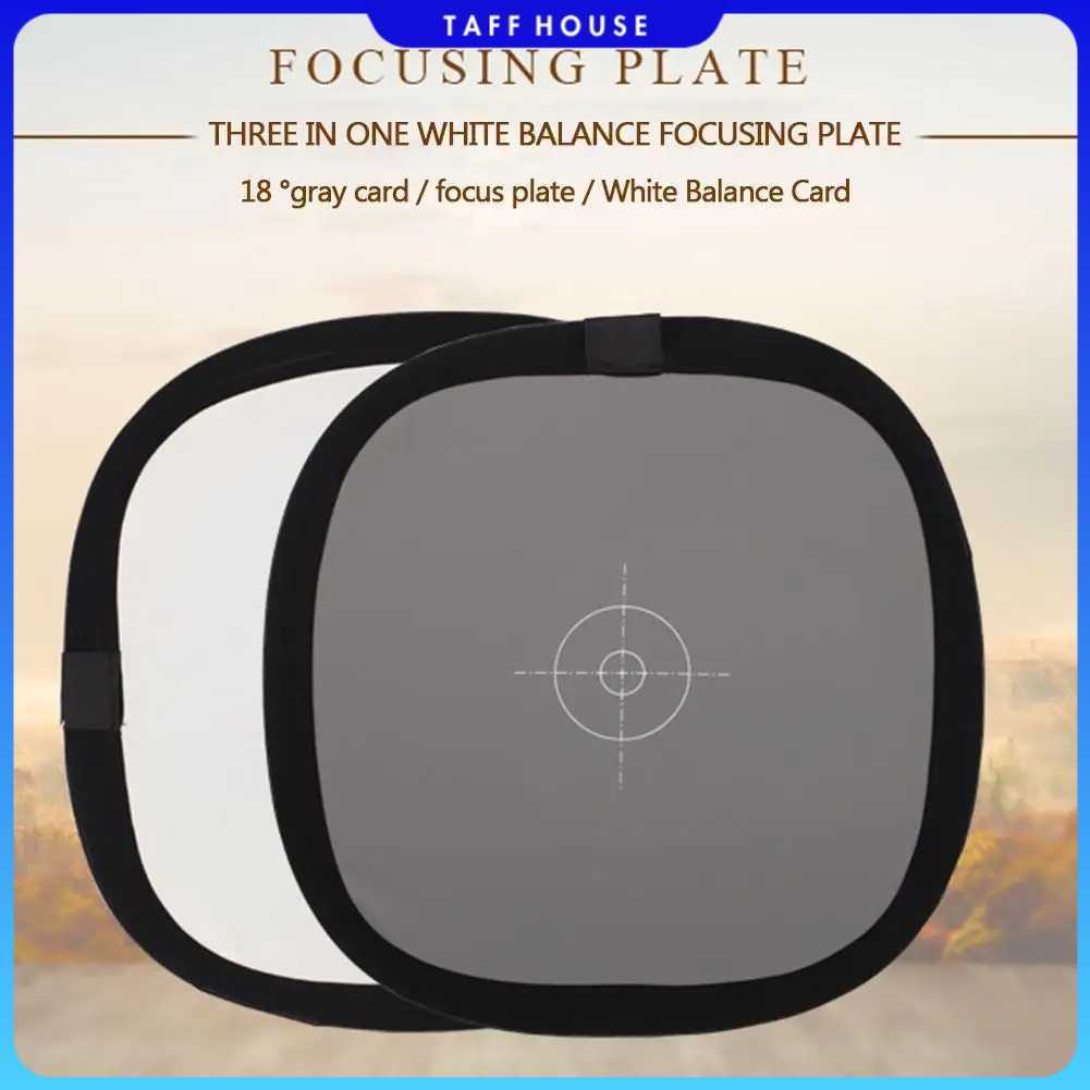 Photodiox Focusing Plate การ์ดสีเทา 18 เปอร์เซ็นต์ การถ่ายภาพ 2in1 31cm - FT-18