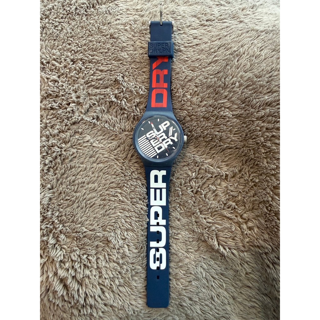 มือสอง นาฬิกา หน้าปัด 40 mm Superdry ไม่มีถ่านนะคะ ซื้อมา 4999 ส่งต่อ 1599 อุปกรณ์มีแค่นาฬิกา ซื้อที