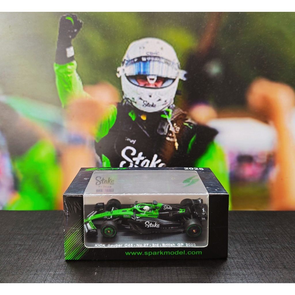 F1 Racing Model 1: 64 SPARK SPARK SPARK C45 Hockenberg British Station Season Army 2025 Racing Seaso