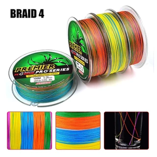 SYLPH สาย PE ถัก 4 สายpe x4 สายพีอี PE สายตกปลา Fishing Line หลากสี เหนียว ทน ยาว 100 เมตร