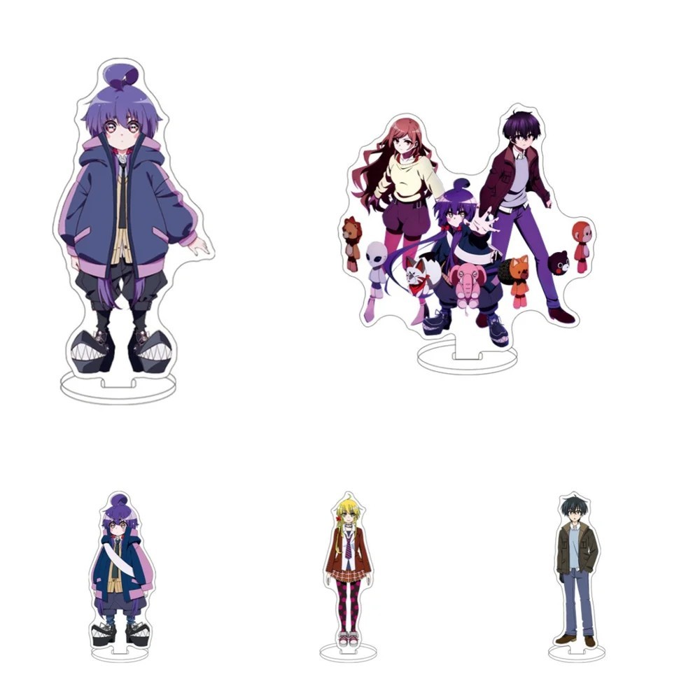 Standee อะนิเมะ Dark Gathering อะคริลิครุ่น 15 ซม.โต๊ะศึกษาตกแต่งตัวอักษร Yayoi Hozuki Keitao Eiko อ