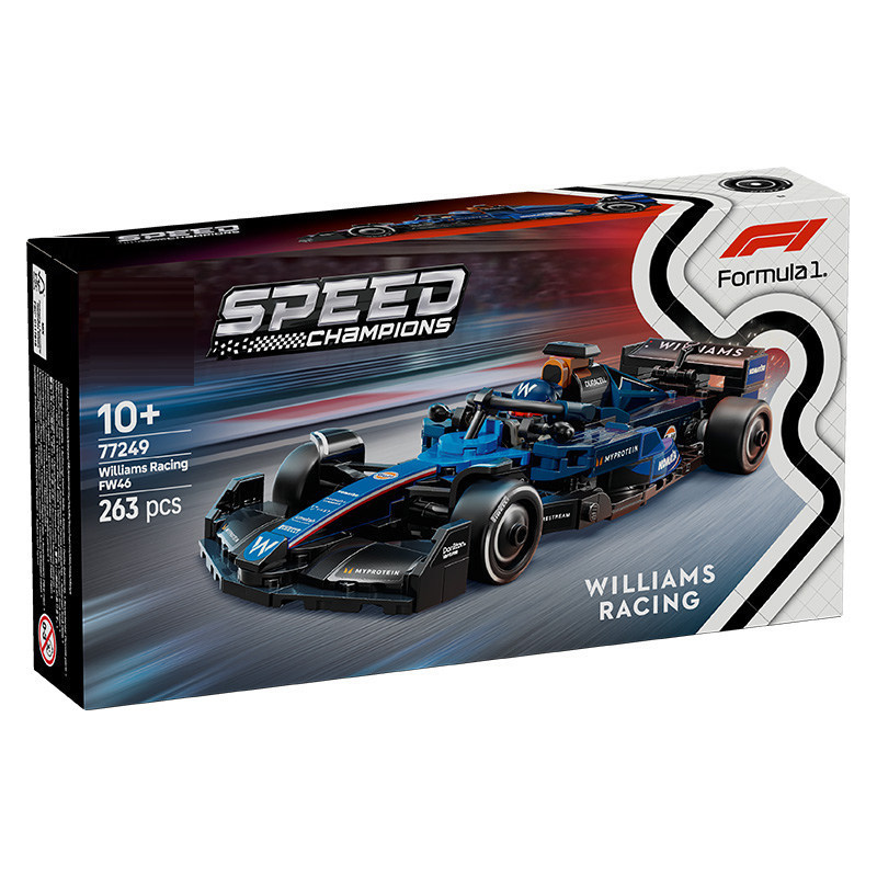 DADA Hobby DH1X ใช้งานร่วมกับ Speed Champions Williams Racing FW46 F1 Race Car 77249 Building blocks