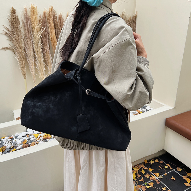 New Retro Lazy Style Underarm Tote Bag