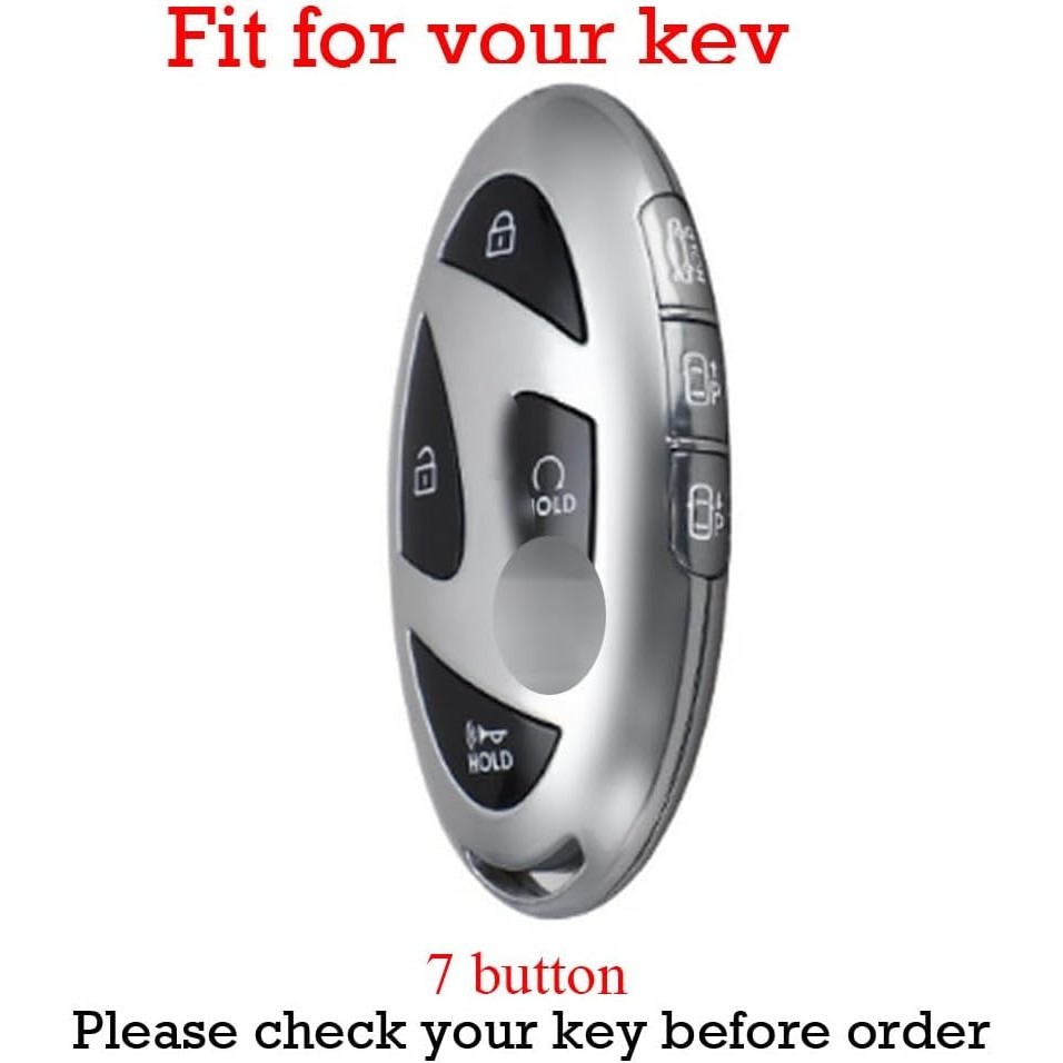 KUNIO รถ Fob ฝาครอบ Fit สําหรับ Hyundai Ioniq 6 Ioniq 9 Elantra N Tucson SEL Sante Fe Hybrid Sonata 