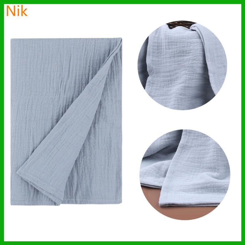 Baby Swaddle Wrap Bath Towel Infant Crepe Blanket Stroller Cover Photo Blanket