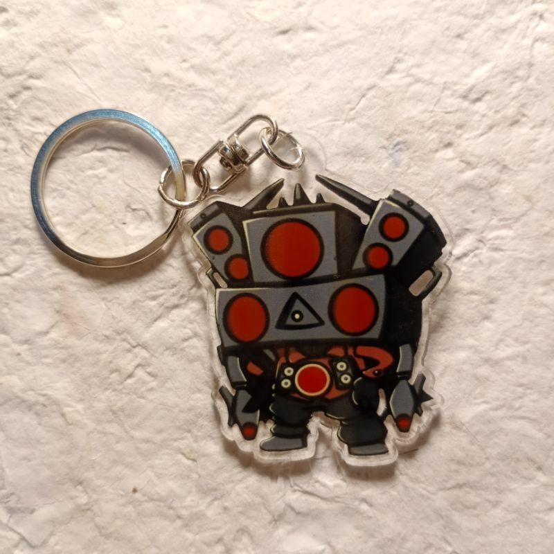 Ganci Speakerman skibidi Toilet / พวงกุญแจ Skibidi Toilet Speakerman