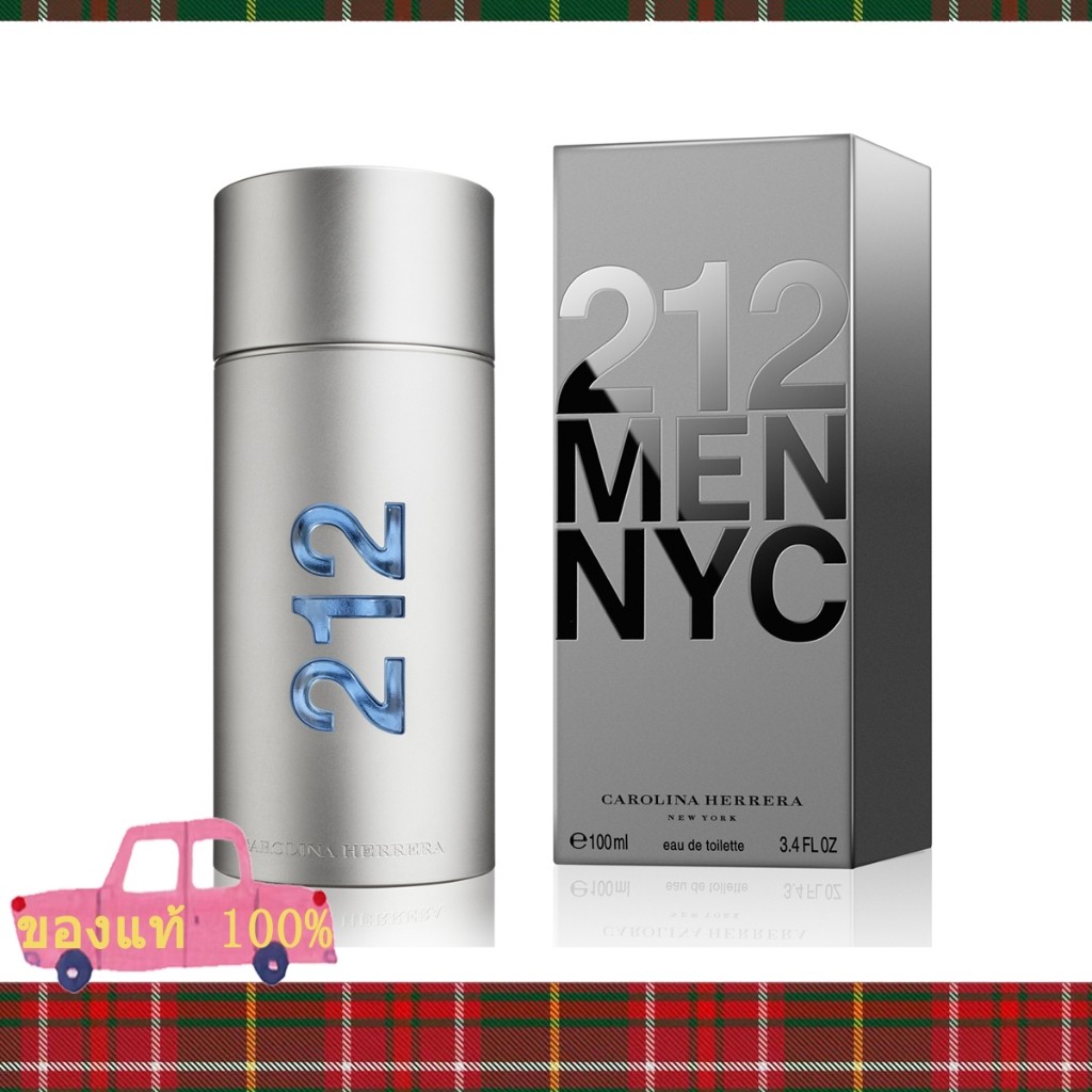 Herrera 212 Men Eau de Toilette Spray 100ml