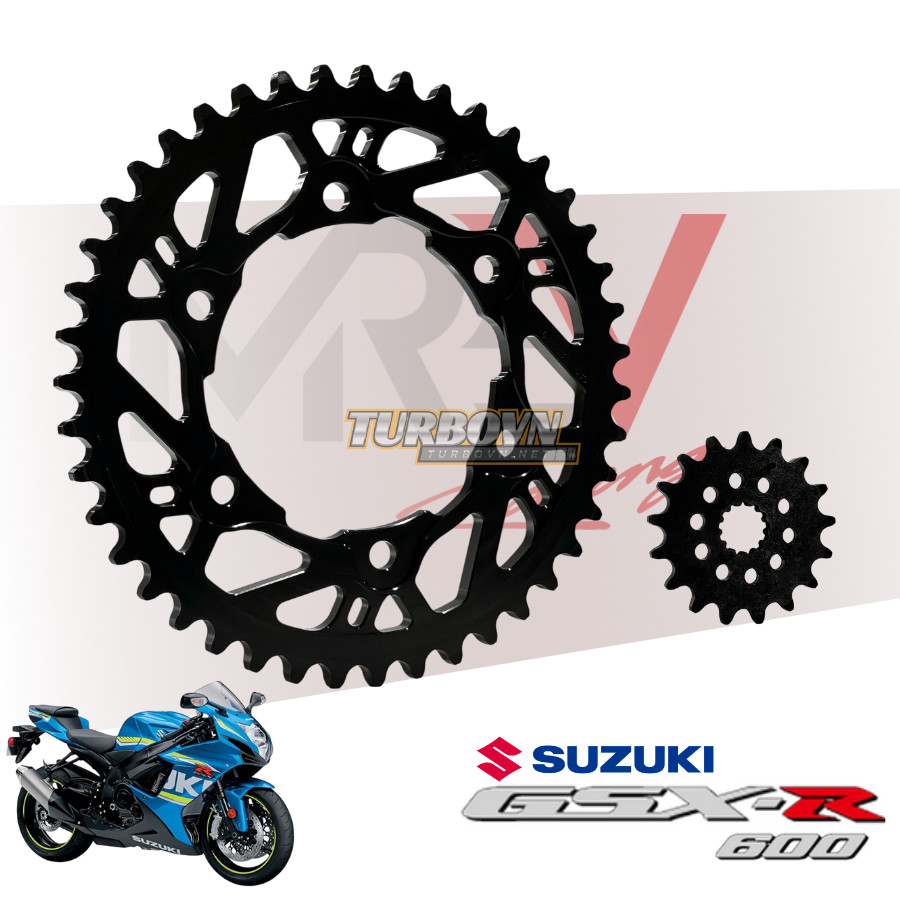 เฟืองโซ่ MREV สําหรับ Suzuki GSX R600 (2011 - 2020) (N-961, D-611)
