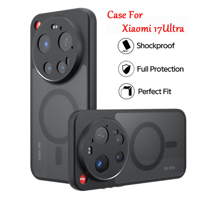 Case For Xiaomi 17 Ultra เคส ชาร์จได้ ผิวด้าน สำหรับ Xiaomi Mi17 Ultra Mi15T Pro Mi 17 / 15T 15TPro 