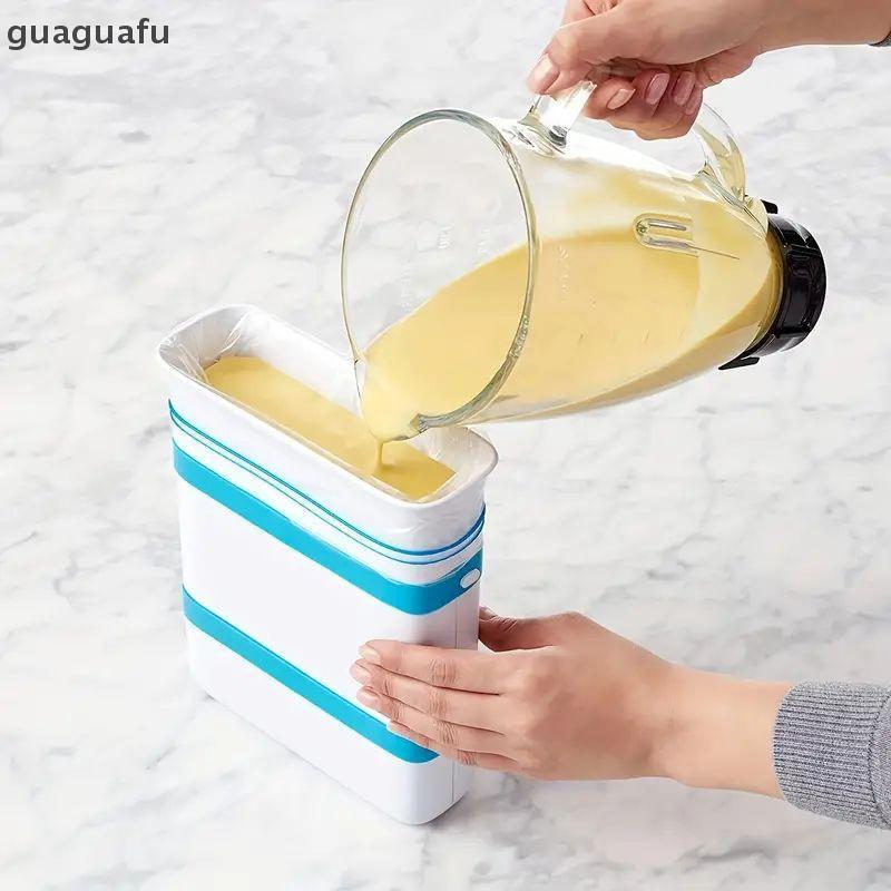 [guafu] Freezer Food Blo Maker Vertical Up Freezer Food Meal Prepare Bag Storage Freezer Soup For Ea