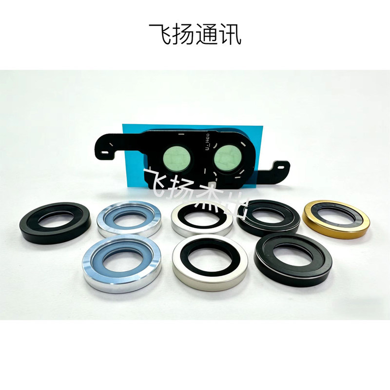 เหมาะสําหรับ Samsung zflip6/5/4/3 f711 f721 f731 f741 เลนส์กล้อง + กรอบรูป