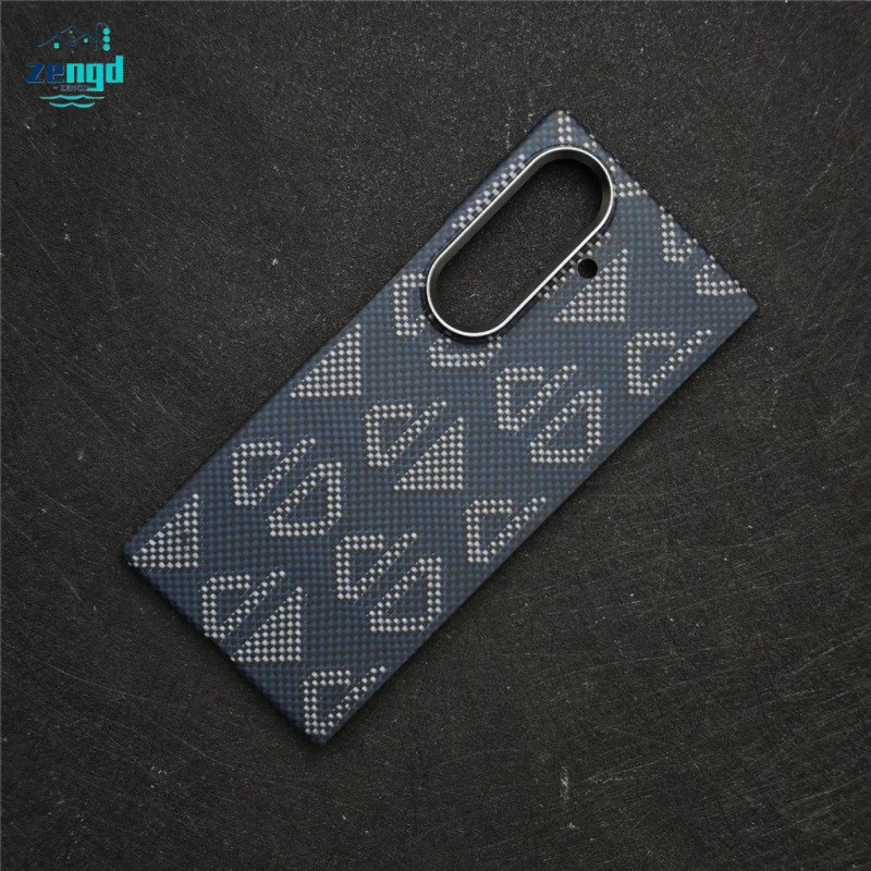 ​พรีเมี่ยม Slim Kevlar Aramid Fiber Magnetic Flip Case สําหรับ Samsung Z Fold7 Ultra-Thin พร้อม