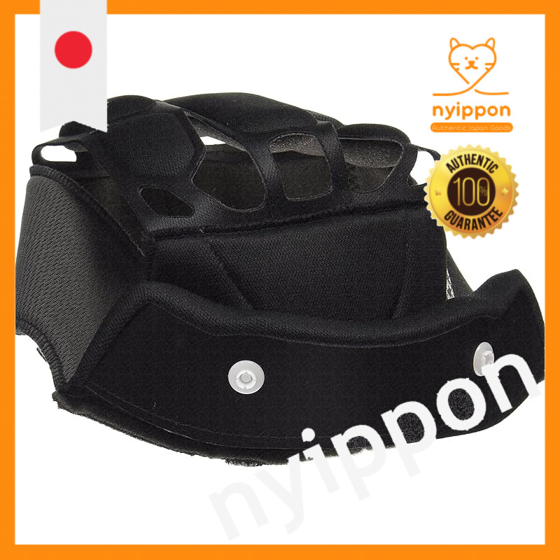 OGK KABUTO ASAGI Inner Pad [Dark Gray] Size S, M, L, XL, XXL