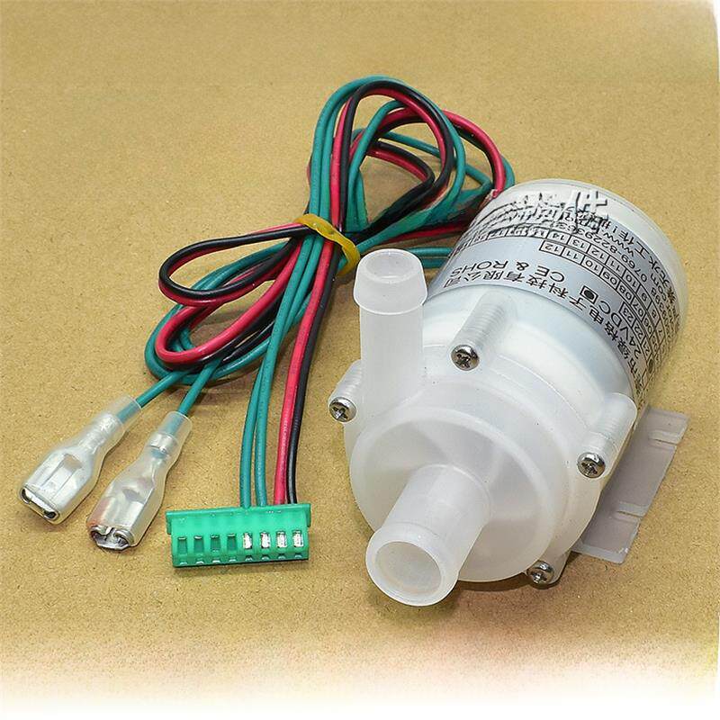 Micro DC ปั๊มน้ําแบบไม่มีแปรงปั๊มใบพัด DC24V ปั๊มจุ่มน้ําพุกาแฟตู้น้ําปั๊มน้ํา