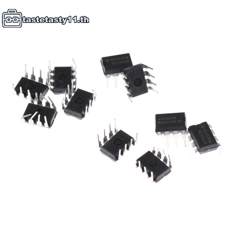 TA 10 ชิ้น NE5532P NE5532 DIP-8 Dual เสียงรบกวนต่ํา Op-Amp TI IC TH