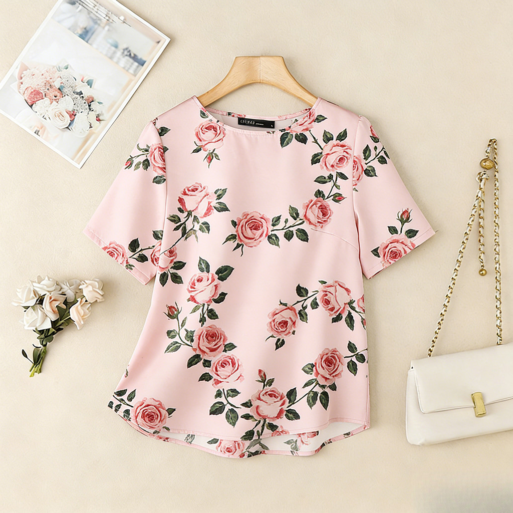 เสื้อยืดแขนสั้นลายลำลอง ดีไซน์ทันสมัย เหมาะสำหรับวันสบายๆ และโอกาสต่างๆ
