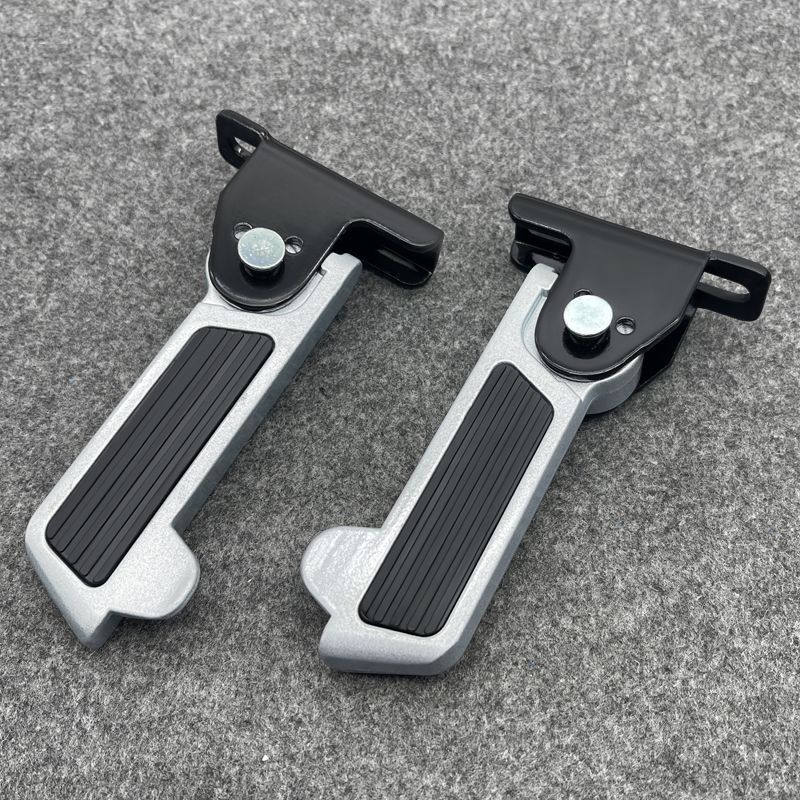 พิเจักเท้าหลังอลูมิเนียมพับได้ สำหรับ Yadea TAILG AIMA F8 รถไฟฟ้ามาตรฐาน