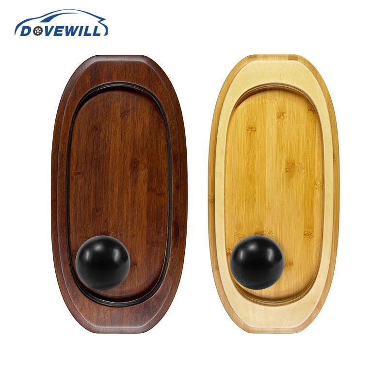 [Dovewill] Non Slip Wooden Balance Board Roller Fitness Trainer สําหรับสโนว์บอร์ด Surf Skateboard Ho