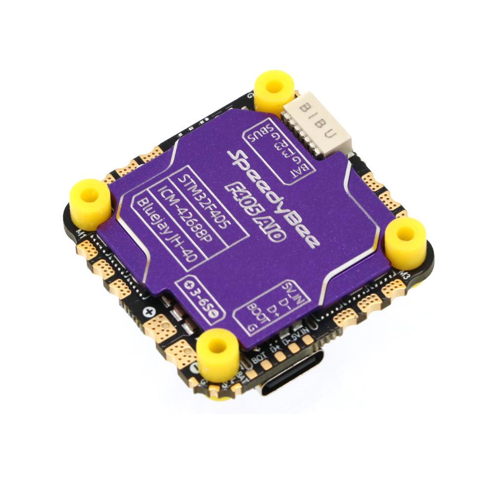 FL SpeedyBee F405 AIO 40A Bluejay Flight Controller 25.5x25.5 3-6S สําหรับ FPV Freestyle Drones
